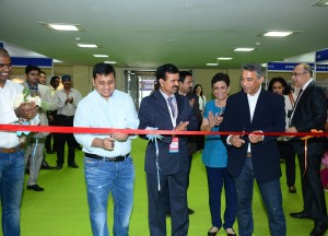 Atul Ujagar & Anindya Ray cutting the ribbon