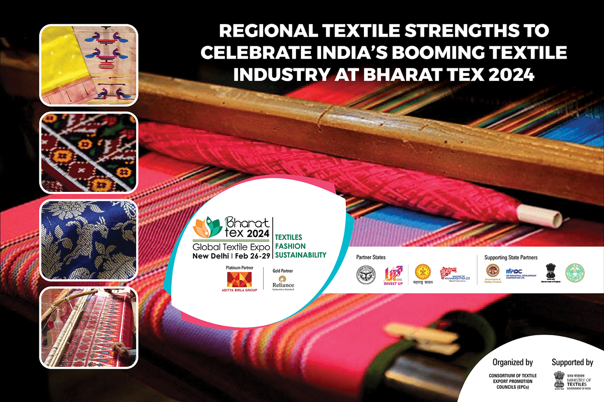 Regional Textile strengths to celebrate India’s booming textile