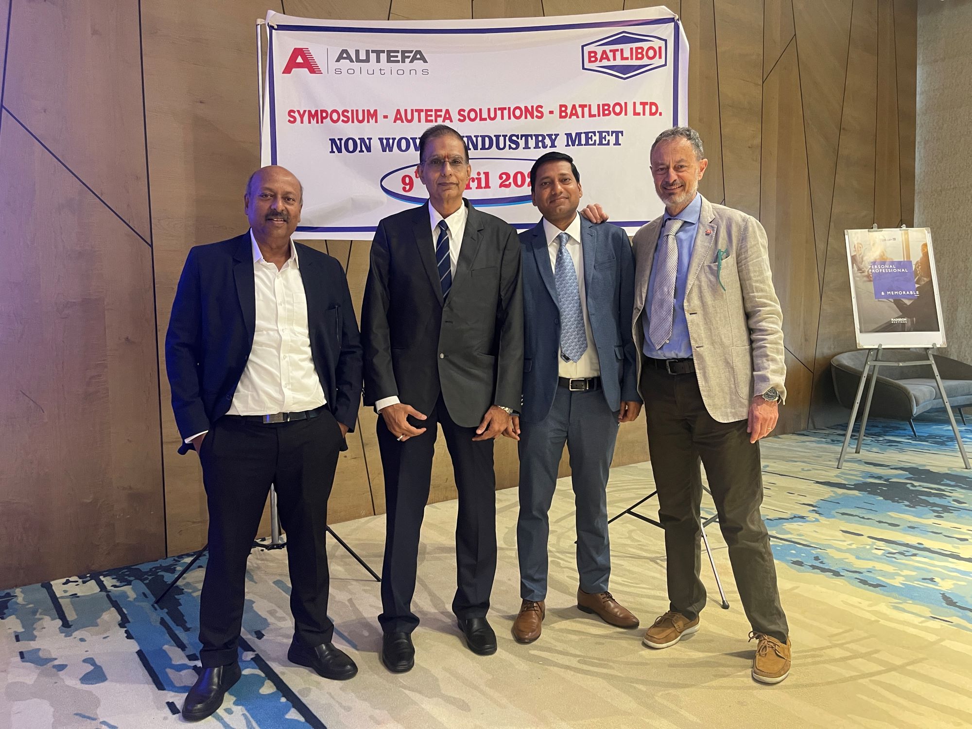 AUTEFA Solutions and Batliboi successfully hosted the "Nonwovens ...