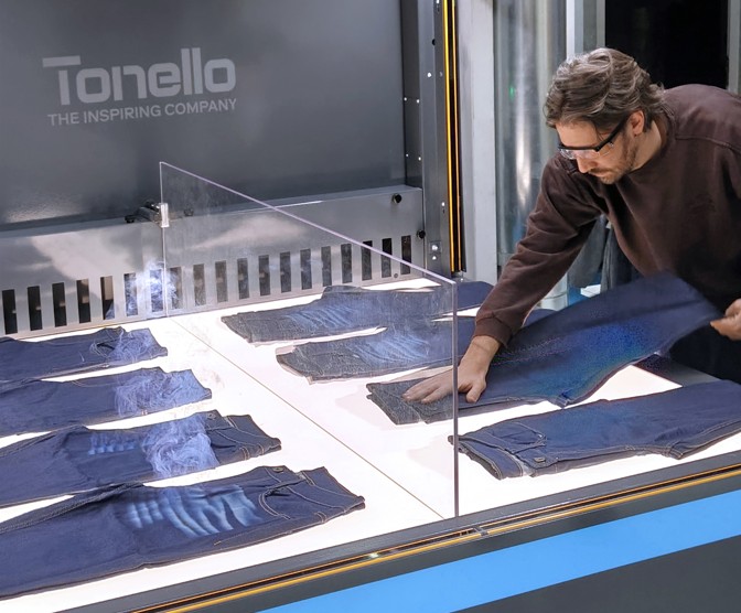 Tonello reinvents Denim finishing with smart, sustainable technologies ...